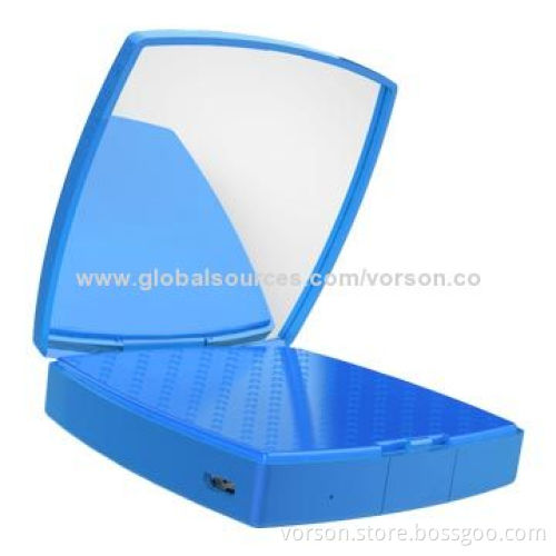 New Developed Power Bank with Mirror, 6,000mAh Battery CapacityNew